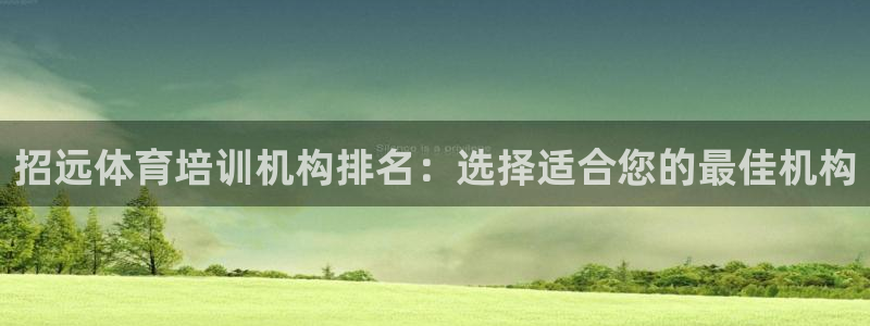 富联金融：招远体育培训机构排名：选择适合您的最佳机构