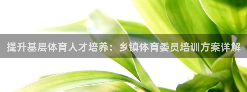 江西富联地产：提升基层体育人才培养：乡镇体育委员培训