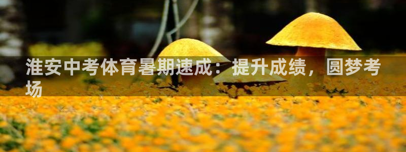 富联平台代理注册：淮安中考体育暑期速成：提升成绩，圆