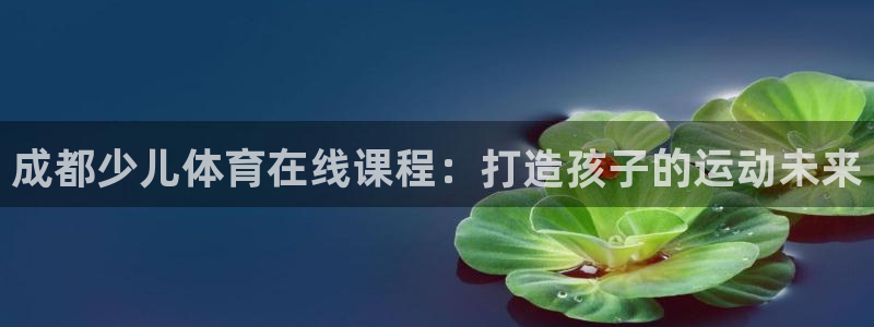 富联平台便7O777：成都少儿体育在线课程：打造孩子
