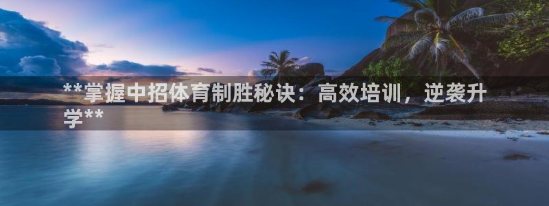 富联官网注册流程：**掌握中招体育制胜秘诀：高效培训