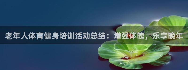 富联娱乐测速登录不了：老年人体育健身培训活动总结：增
